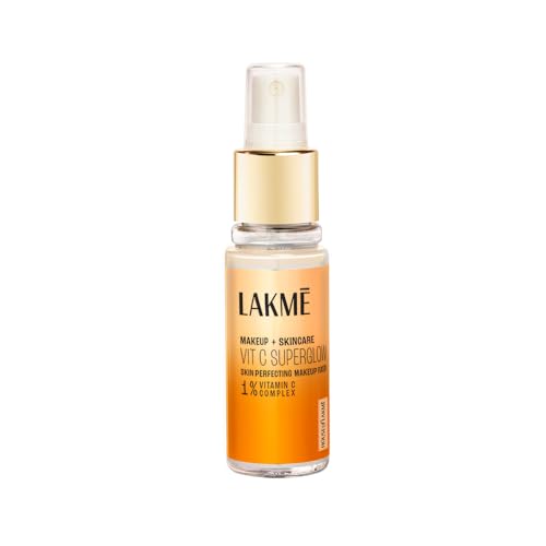 Lakme Makeup+Skincare VitC Superglow Skin Perfecting Makeup Fixer 60ml