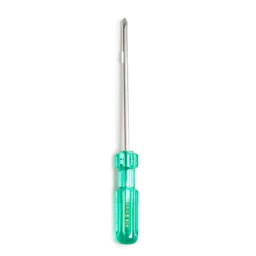 Tapria 905, 2 in 1 Screwdriver with Magnetic Tip | Overall Length 232 mm | Blade Length 140 mm | Tip Size -Star Ph2 x Slotted 6.0| Suitable for Home | DIY | Electricians and Professionals