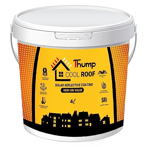 Thump Roof Paint High SRI Heat Resistant Solar (4 L