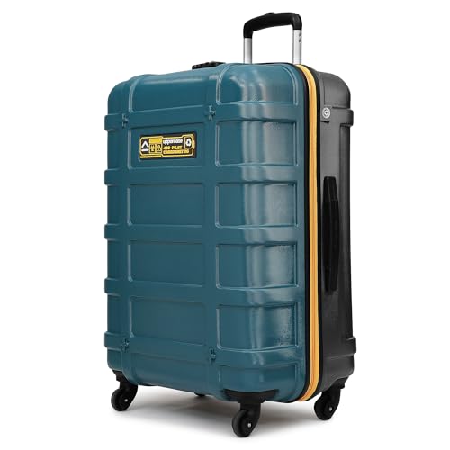 uppercase Cargo 74cm(Large) Check-in Trolley Bag Dual-Tone Spinner Hardsided Luggage Secure Combination Lock Scratch-Proof Surface Mesh ConviPack Suitcase for Men & Women 2000 Days Warranty(Teal)