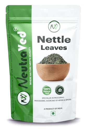 NeutraVed Nettle Leaf, Stinging Health Supporting Herb Tea, Collect from Himalayan Belt – 50g