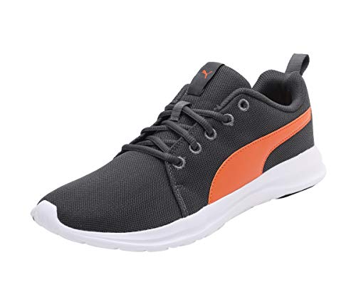 Puma mens Dryflex Dark Shadow-Jaffa Orange Walking Shoe – 8 UK (37542902)