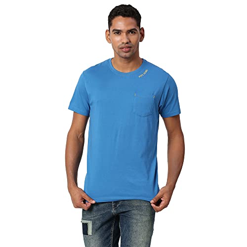 Pepe Jeans Men’s Graphic Fitted T-Shirt (PM508786_Eton XL)