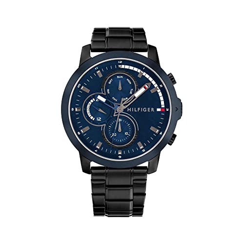 Tommy Hilfiger Blue Dial Quartz Analog With Date Watch For Men-Th1792049