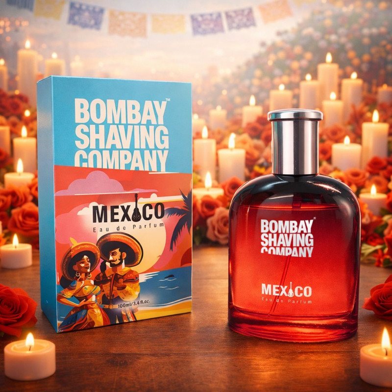 BOMBAY SHAVING COMPANY Mexico Perfume| Premium Fragrance Gift| Oriental & Woody Eau de Parfum  –  100 ml(For Men)