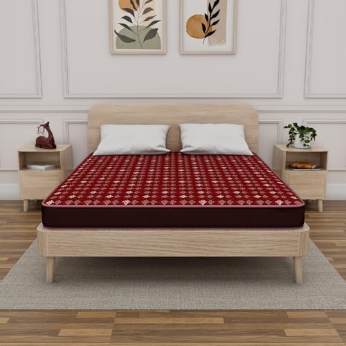 Centuary Mattresses Tuff 2.0 6-Inch Double Size Back Support Reversible Rebonded Foam Mattress (72x48x6)