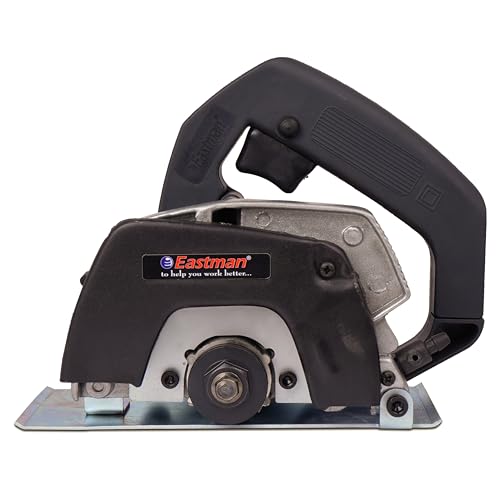 Eastman Corded Electric Marble Saw Wood Cutter 12000 Rpm, 1300 Watt, 110 Mm Saw Disc Dia, Marble/Tile/Wood Cutter, Bevel And Depth Adjustable Heavy Duty (EMC-110P)