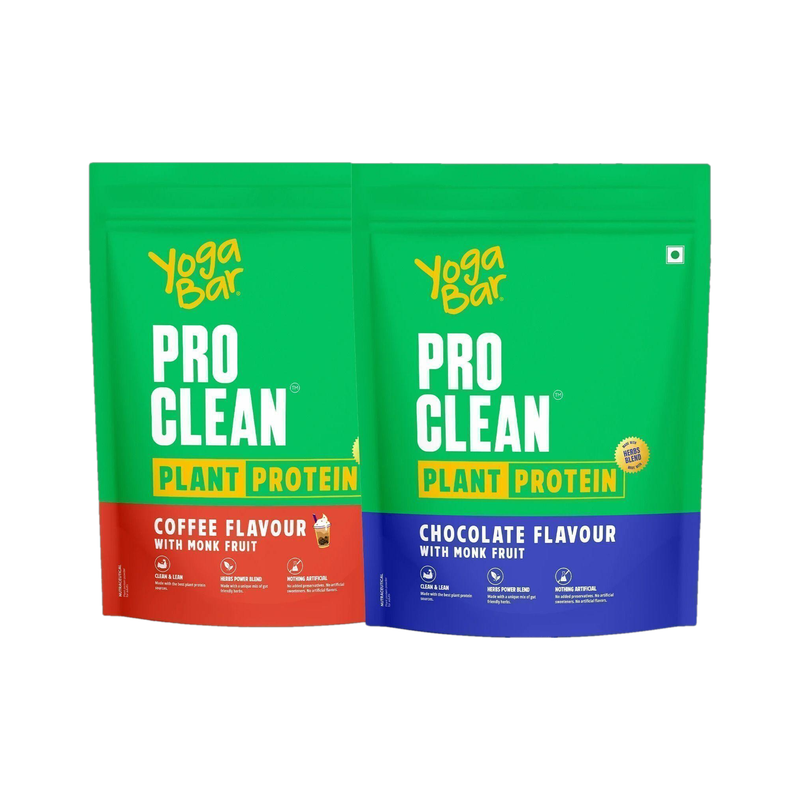Yogabar Plant-Based Protein(1 kg, Chocolate, Coffee)