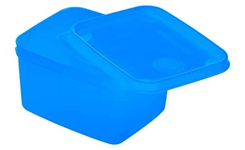 SignoraWare Large 1200ml Fresh Container with Lid, Microwave Safe Freezer Compatible, Bpa Free Food Grade, Spill/Leak Proof, Unbreakable Storage Bowl/Jar (1200ml, Multicolour)