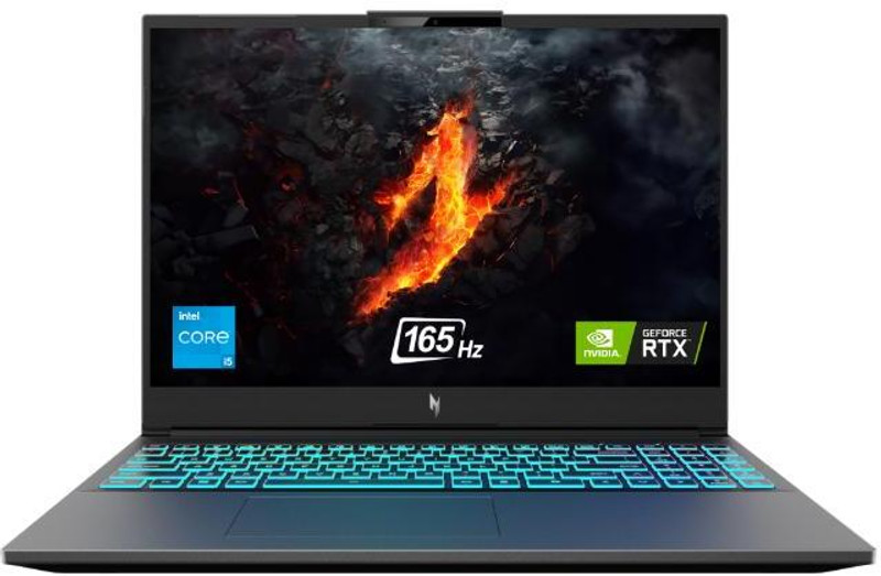 Acer Nitro 5 Intel Core i5 14th Gen 14450HX – (16 GB/1 TB SSD/Windows 11 Home/6 GB Graphics/NVIDIA GeForce RTX 4050) AN516-73G1 Gaming Laptop(16 inch, Dark Grey, 2.5 kg, With MS Office)