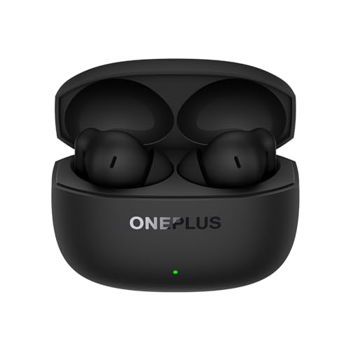 OnePlus Nord Buds 4 TWS Earbuds with 52dB Real-time ANC, Game Sound Spatial Audio, 6-Mic AI Clear Calls, Up to 54hrs Playback, 10 min for 11 hrs Fast Charging, Bluetooth 6.1 – Stellar Black