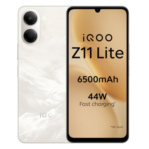 Iqoo Z11 Lite 44W 5G (Solar Flame, 4Gb Ram, 64Gb Storage)