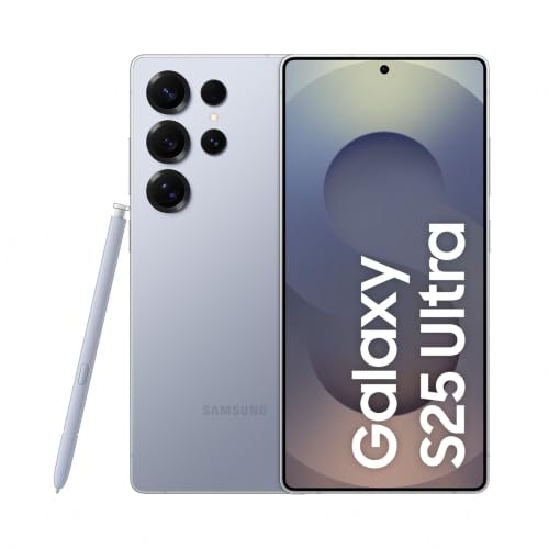 Samsung Galaxy S25 Ultra 5G Ai Smartphone (Titanium Silverblue, 12Gb Ram, 256Gb Storage), 200Mp Camera, 5000Mah Ultra Long Battery, Qhd+ Dynamic Amoled 2X, Galaxy Ai, Knox Security, S Pen Included