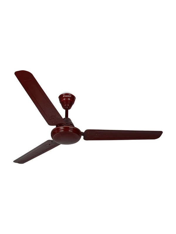 Sansui Aero Spin with 2 Year Warranty Energy Saving 1200 mm Ceiling Fan(1 Star | Brown | Pack of 1)