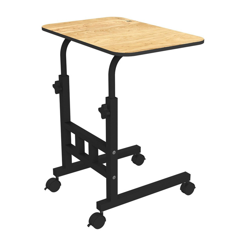 Portronics My Buddy D Multipurpose Adjustable Table for kids,home,Office Wood Portable Laptop Table(Finish Color – Brown, DIY(Do-It-Yourself))