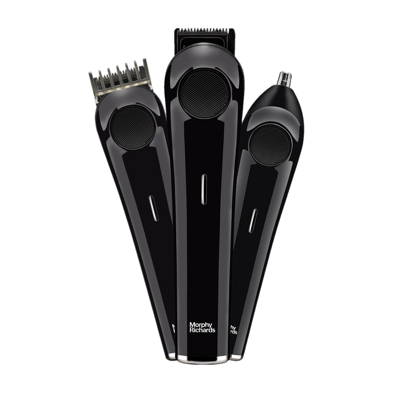 Morphy Richards Kingsman Elite 3 in 1 Grooming Kit 90 min  Runtime 11 Length Settings(Black)