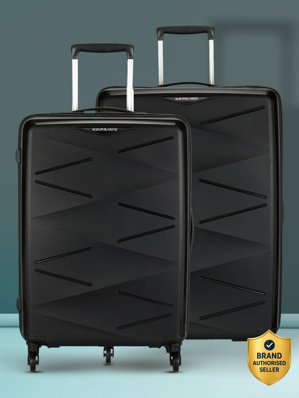 Kamiliant by American Tourister (Medium 68 Cm | Large 79 Cm)Combination Lock – Triprism Check-in Suitcase 4 Wheels – 31 Inch