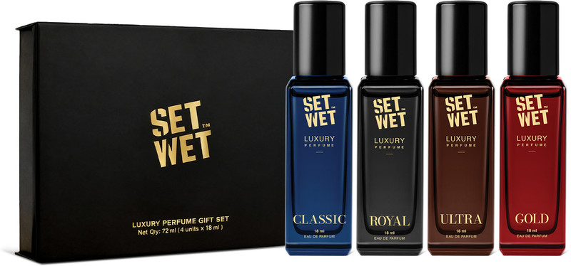 SET WET Signature Perfume Eau de Parfum  –  72 ml(For Men)