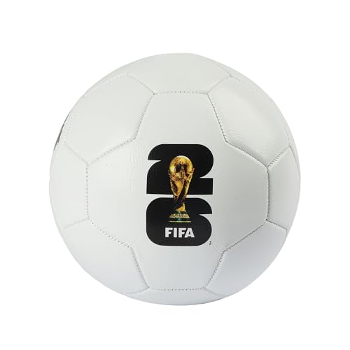 Hamleys Football Size 5 FIFA Approved White Soccer Ball for Kids and Adults